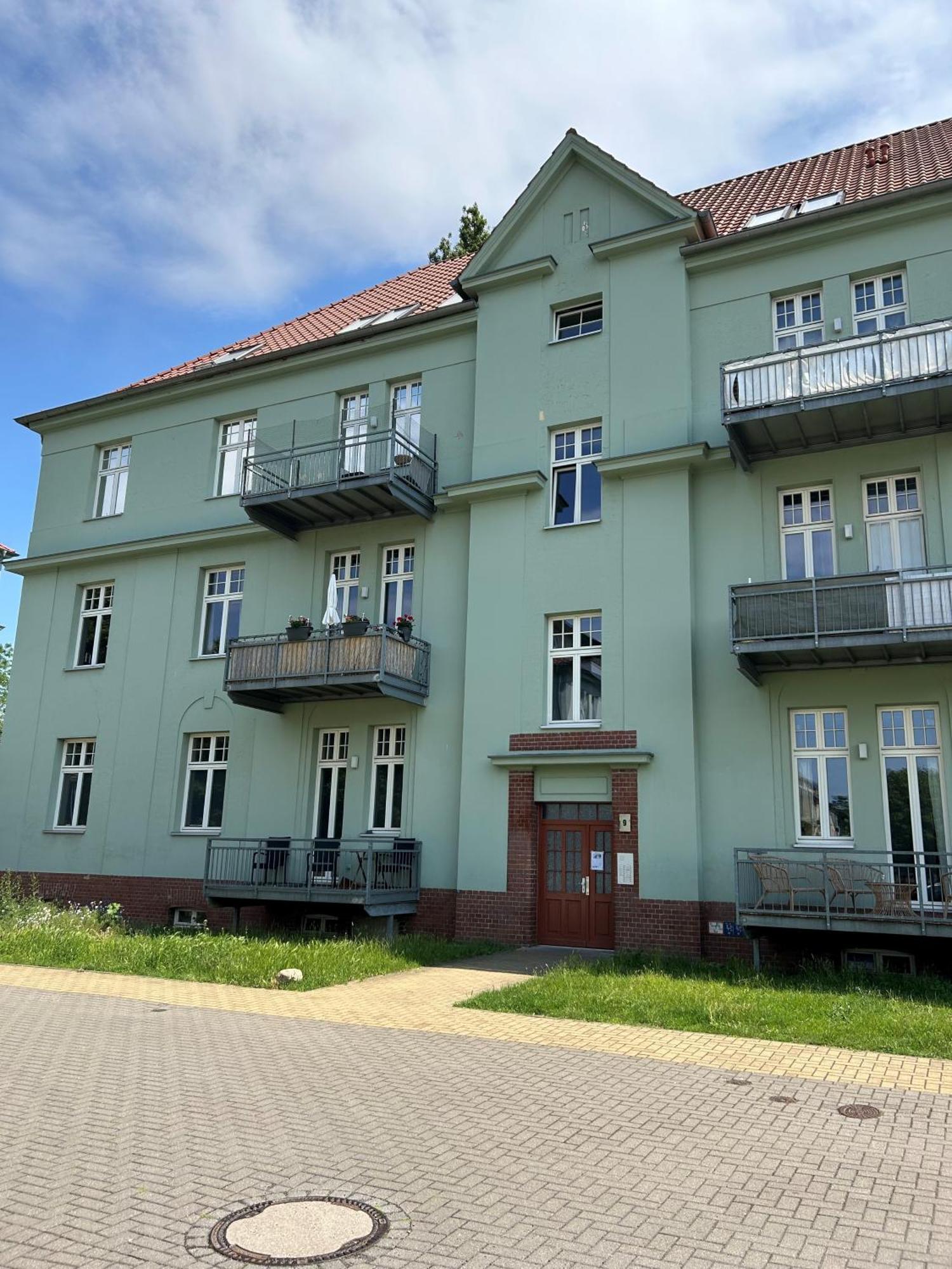 Mintara Komfort Apartment Mit Grill -Terrasse, Sky Und Parkplatz Magdeburg Eksteriør bilde